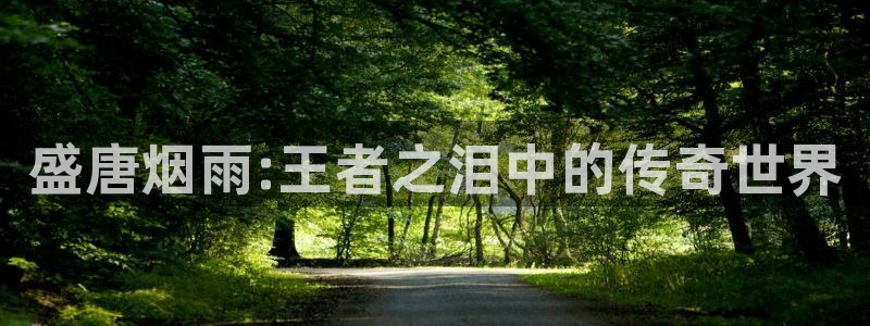 三牛娱乐官网登录入口下载手机版：盛唐烟雨:王者之泪中的传奇世